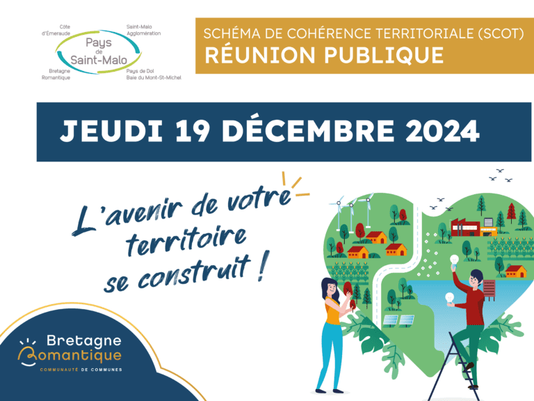 Lire la suite à propos de l’article Aménagement du territoire : une 2nde réunion publique pour découvrir les propositions d’évolution du SCoT